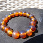 18 Gram 18 Small Beads Bracelet Indonesian Yellow Bluish Amber for Healing SB43