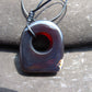 33 gram Ring Pendant Indonesian red blue Amber for Healing 25y154