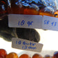 18 Gram 18 Small Beads Bracelet Indonesian Yellow Bluish Amber for Healing SB43