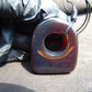33 gram Ring Pendant Indonesian red blue Amber for Healing 25y154