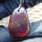 4 gram Pendant Indonesian Blue Red Amber for Healing 26A161