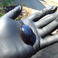 9 gram Pendant Indonesian Black Blue Amber for Healing 26A252