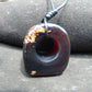 19 gr Donut Pendant Indonesian Blue Amber for Healing 25Y138