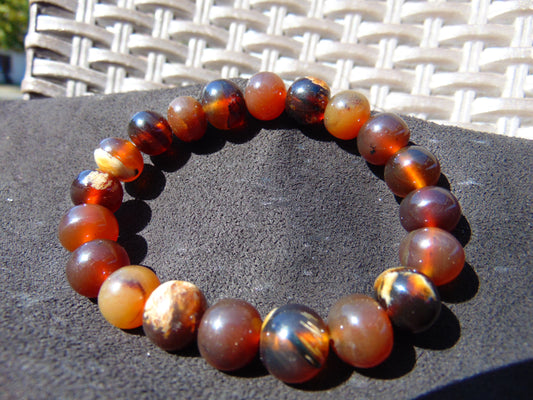 18 Gram 18 Small Beads Bracelet Indonesian Amber for Healing SB23