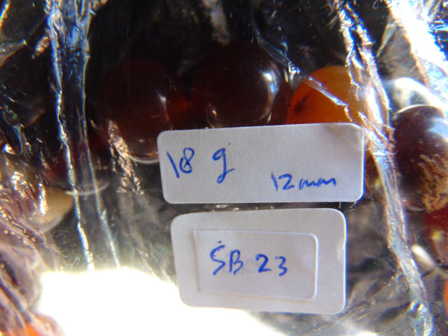 18 Gram 18 Small Beads Bracelet Indonesian Amber for Healing SB23