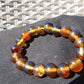 18 Gram 18 Small Beads Bracelet Indonesian Yellow Bluish Amber for Healing SB34