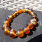 18 Gram 18 Small Beads Bracelet Indonesian Yellow Bluish Amber for Healing SB34