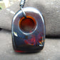33 gram Ring Pendant Indonesian Blue Amber for Healing 25A214