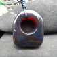 27 gram Ring Pendant Indonesian red blue Amber for Healing 25y152