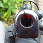 27 gram Ring Pendant Indonesian red blue Amber for Healing 25y152