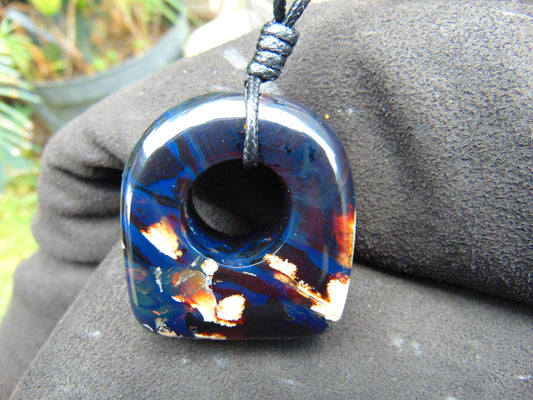 30 gram Ring Pendant Indonesian Blue Amber for Healing 25A218