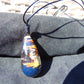 9 gram Taerdrop Pendant Indonesian Blue Amber for Healing PBA949