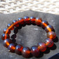 18 Gram 18 Small Beads Bracelet Indonesian Red Bluish Amber for Healing SB40