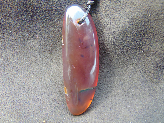 7 gram Pendant Indonesian Red Amber for Healing 26A165