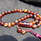 65 gr Tasbih Mesbah Rosary 35 Beads 14 mm Indonesian Yellow Red Amber for Healing TB14i3