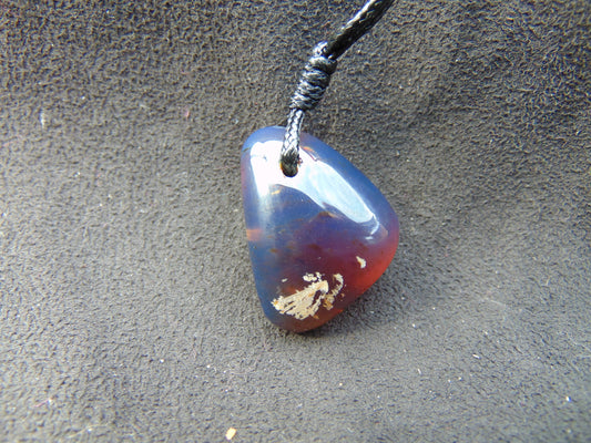 5 gram Pendant Indonesian Blue Amber for Healing 26A183