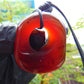 27 gram Ring Pendant Indonesian Red Blue Amber for Healing 25A217