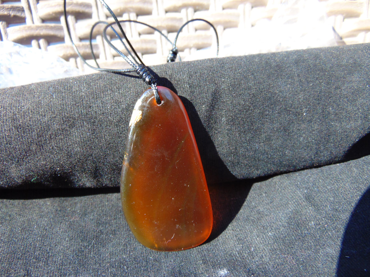 7 gram Pendant Indonesian Blue Amber for Healing 26A349