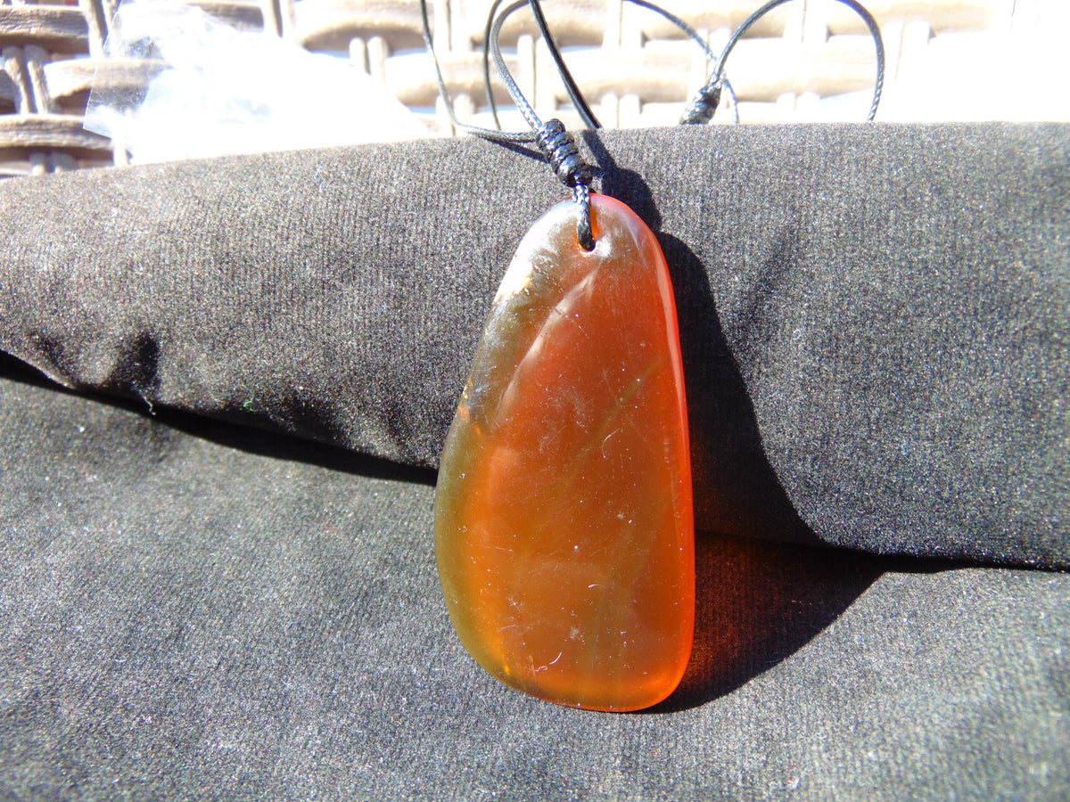 7 gram Pendant Indonesian Blue Amber for Healing 26A349