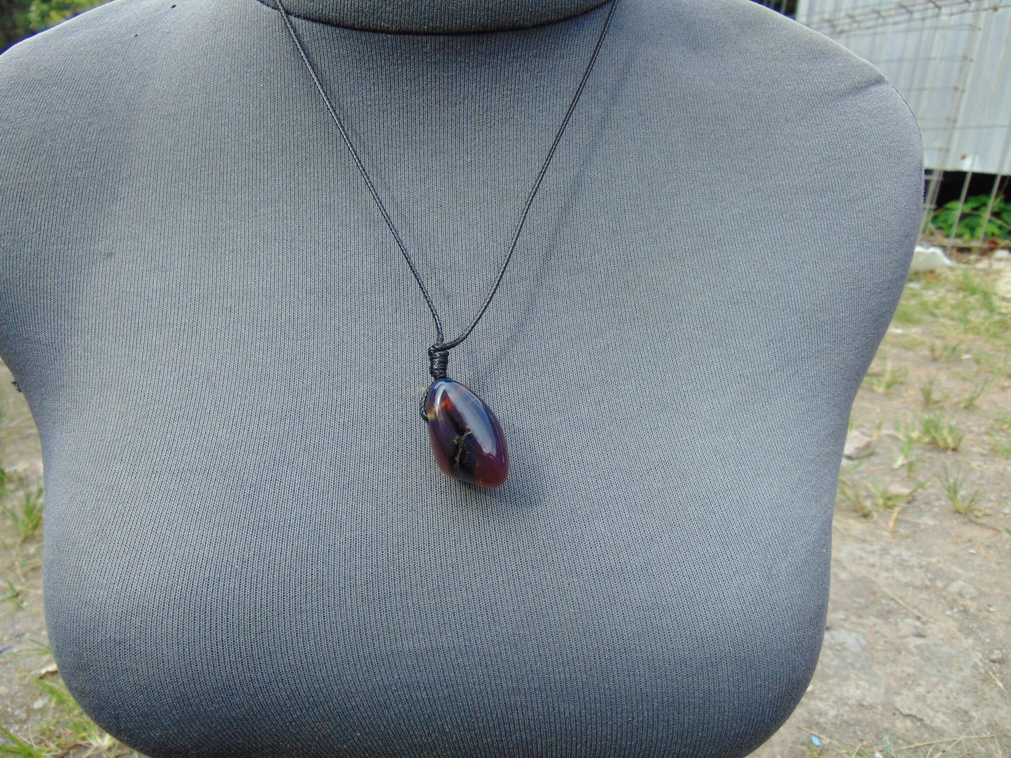 5 gram Pendant Indonesian Blue Amber for Healing 26A183