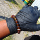 15 Gram 18 Small Beads Bracelet Indonesian Yellow Bluish Amber for Healing SB31