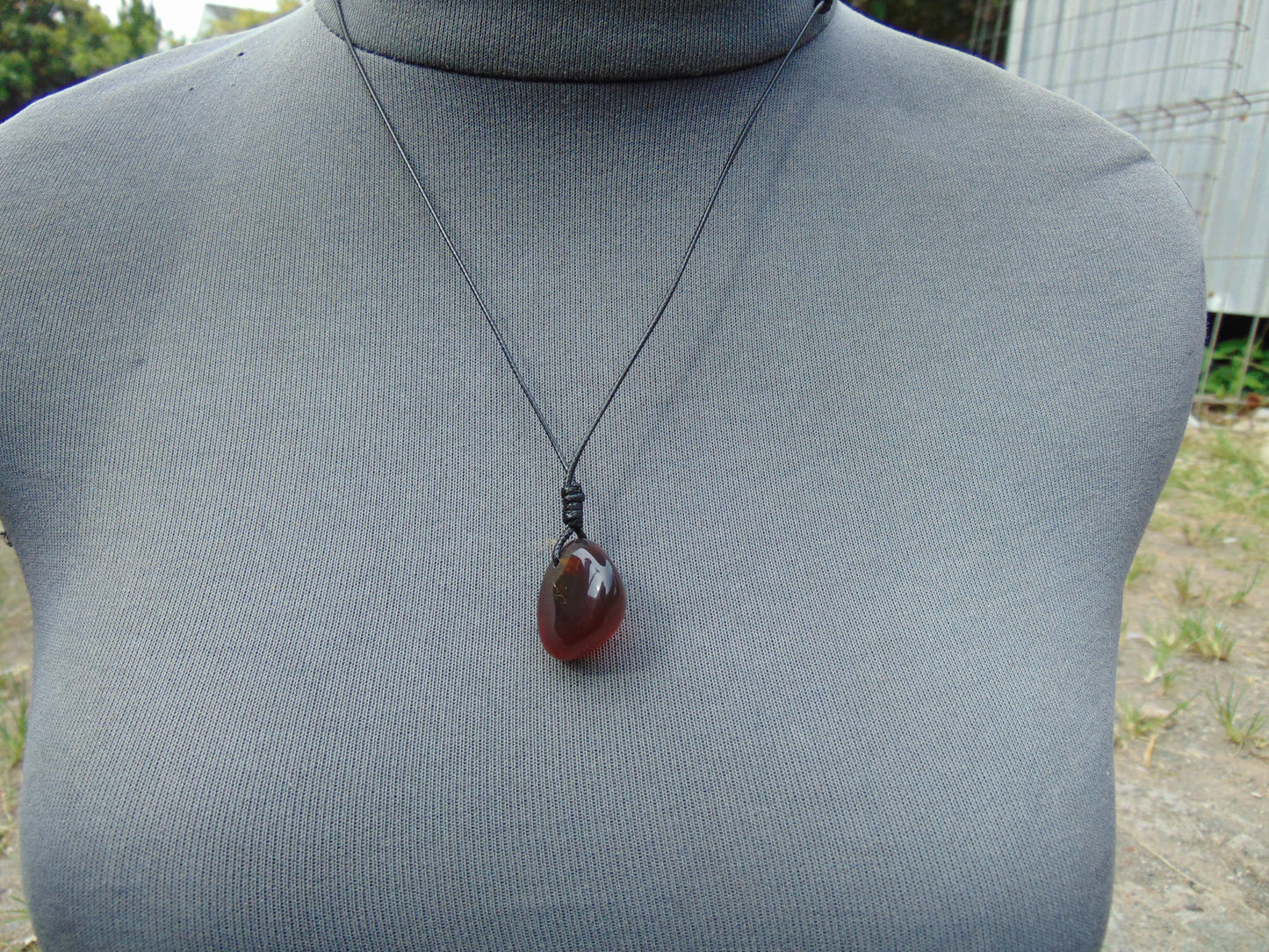 4 gram Pendant Indonesian Red Amber for Healing 26A136