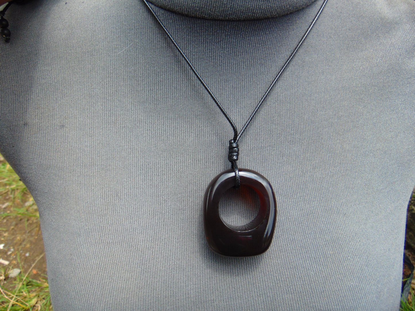 21 gram Ring Pendant Indonesian RED Amber for Healing 25N175
