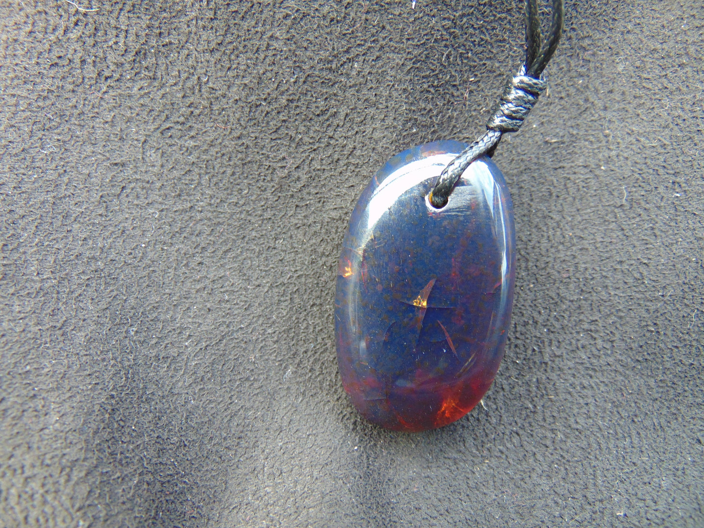 6 gram Pendant Indonesian Blue Amber for Healing 26A168