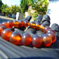 18 Gram 18 Small Beads Bracelet Indonesian Red Bluish Amber for Healing SB35