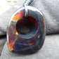 21 gram Ring Pendant Indonesian GREEN RED Amber for Healing 25N178