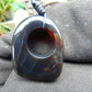 21 gram Ring Pendant Indonesian GREEN RED Amber for Healing 25N178