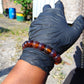 18 Gram 18 Small Beads Bracelet Indonesian Red Bluish Amber for Healing SB35