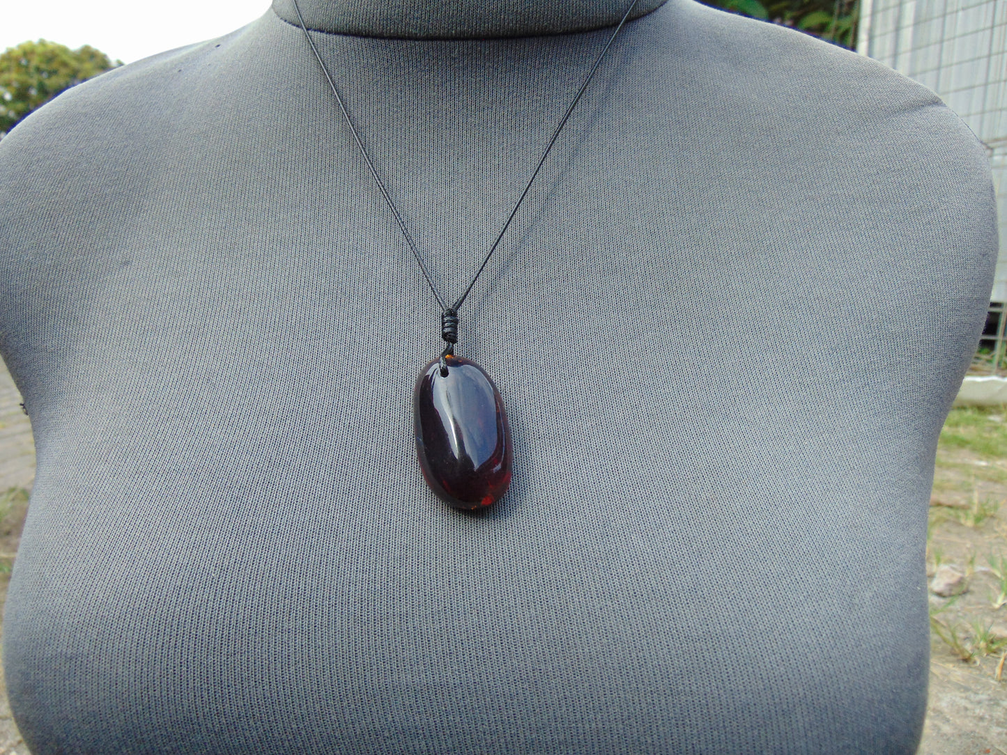 6 gram Pendant Indonesian Blue Amber for Healing 26A168