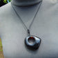 21 gram Ring Pendant Indonesian GREEN RED Amber for Healing 25N178