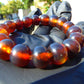18 Gram 18 Small Beads Bracelet Indonesian Red Bluish Amber for Healing SB30
