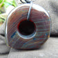 35 gram Ring Pendant Indonesian blue Amber for Healing 25y139