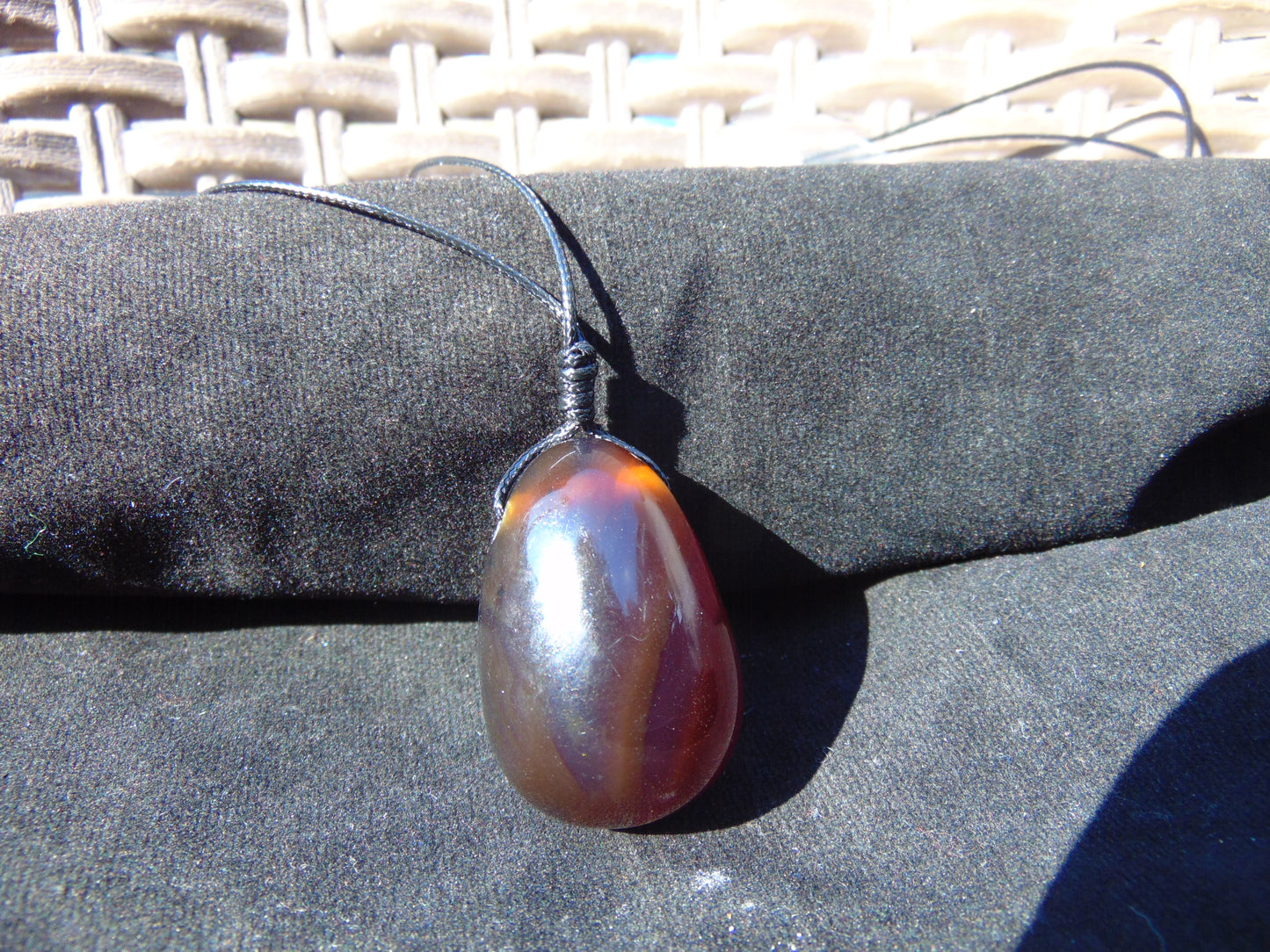 15 gram Pendant Indonesian Blue Amber for Healing 26A342