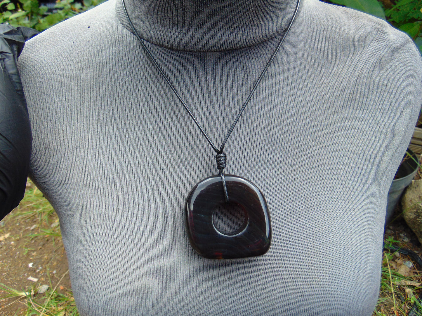 35 gram Ring Pendant Indonesian blue Amber for Healing 25y139