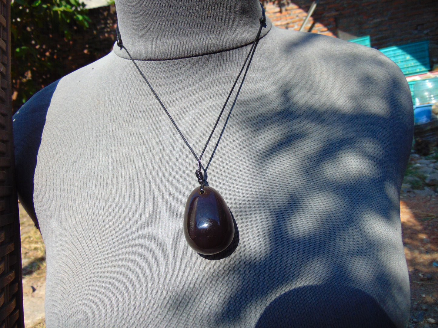 15 gram Pendant Indonesian Blue Amber for Healing 26A342
