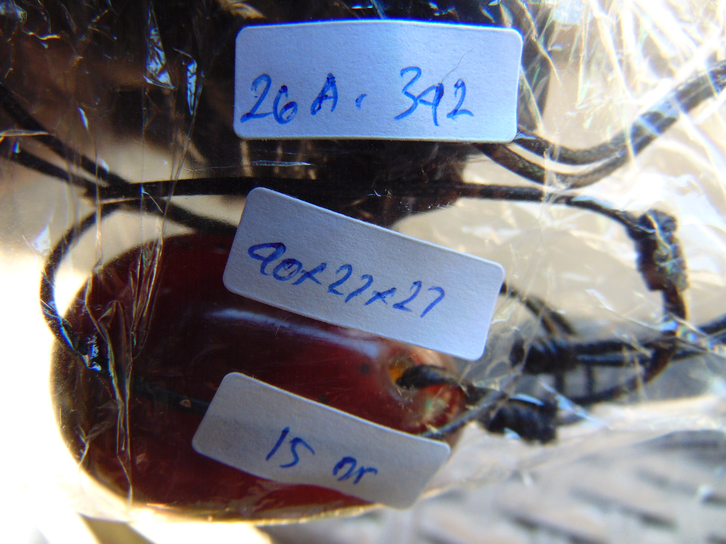 15 gram Pendant Indonesian Blue Amber for Healing 26A342