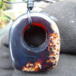 21 gram Ring Pendant Indonesian RED Amber for Healing 25N176