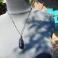 5 gram Teardrop Pendant Indonesian Blue Amber for Healing 26A336