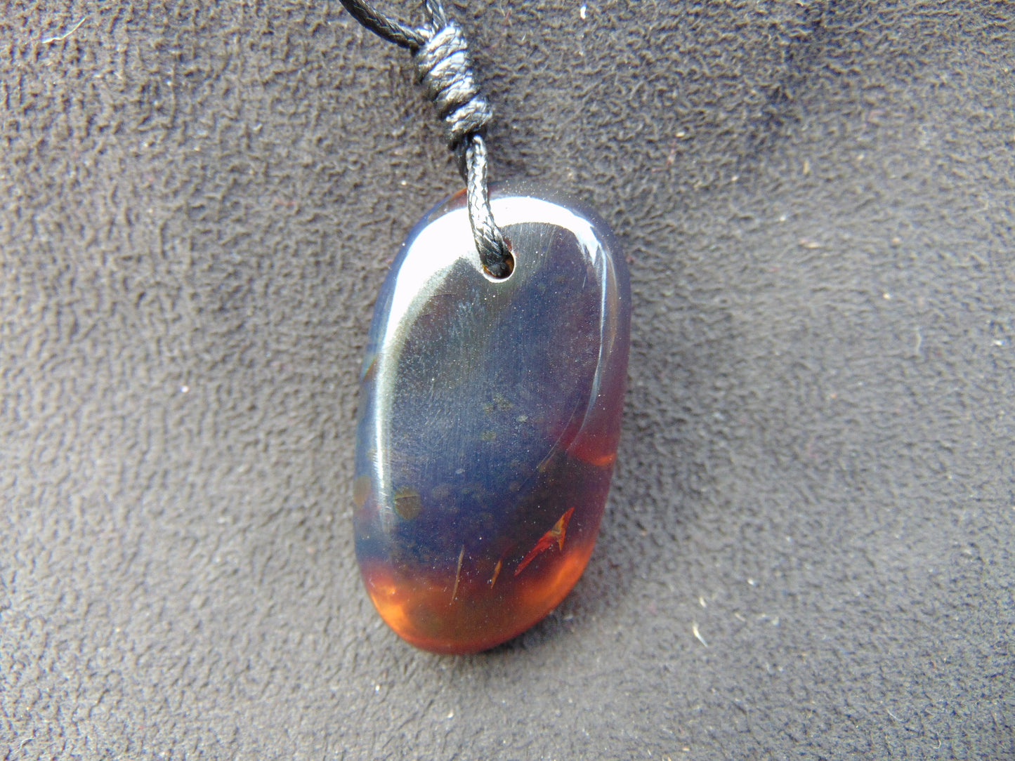 5 gram Pendant Indonesian Blue Amber for Healing 26A176