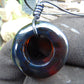 18 gram Ring Pendant Indonesian Blue Amber for Healing 25A219