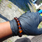 18 Gram 18 Small Beads Bracelet Indonesian Yellow Bluish Amber for Healing SB32