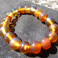 18 Gram 18 Small Beads Bracelet Indonesian Yellow Bluish Amber for Healing SB33