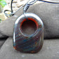 26 gram Ring Pendant Indonesian Blue Amber for Healing 25N174