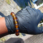 18 Gram 18 Small Beads Bracelet Indonesian Yellow Bluish Amber for Healing SB33