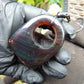 26 gram Ring Pendant Indonesian Blue Amber for Healing 25N174
