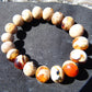 18 Gram 18 Small Beads Bracelet Indonesian White Amber for Healing SB13